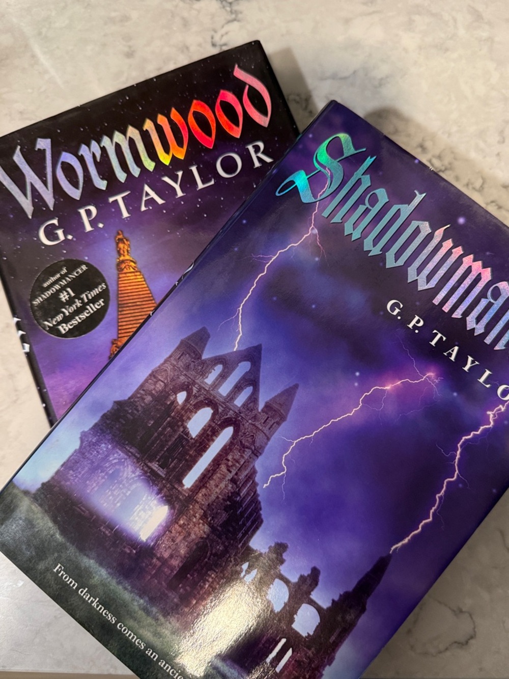 Shadowmancer and Wormwood by G. P. Taylor Hardcover